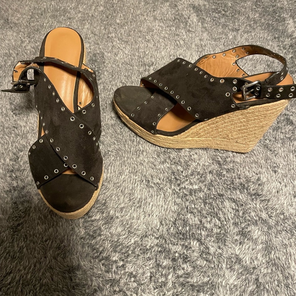 Open toe wedges!